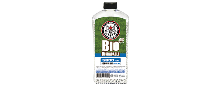 0.28g, Balls BIO G&amp;G, 5600 pcs, White