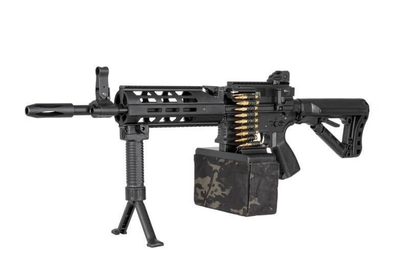 G&amp;G CM16 LMG Stealth, Black