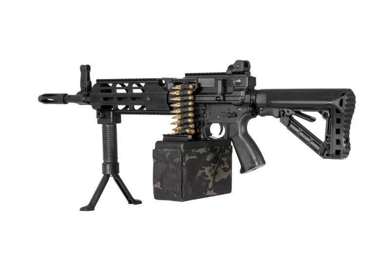 G&amp;G CM16 LMG Stealth, Black