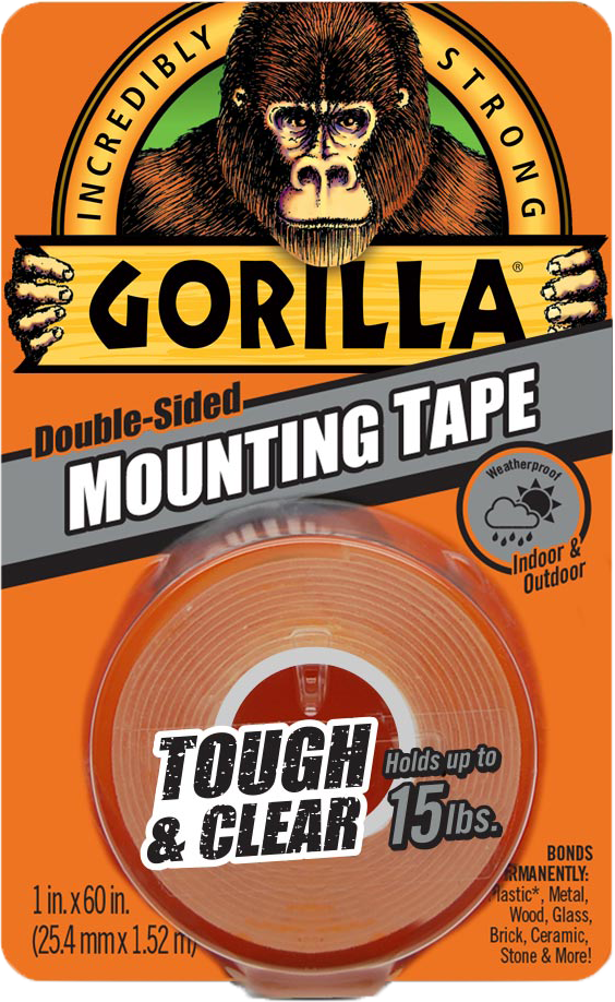 Gorilla Tape Tough & Clear, 1.5m