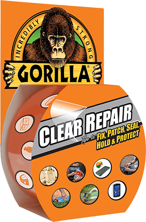 Gorilla Tape Clear, 8.2m