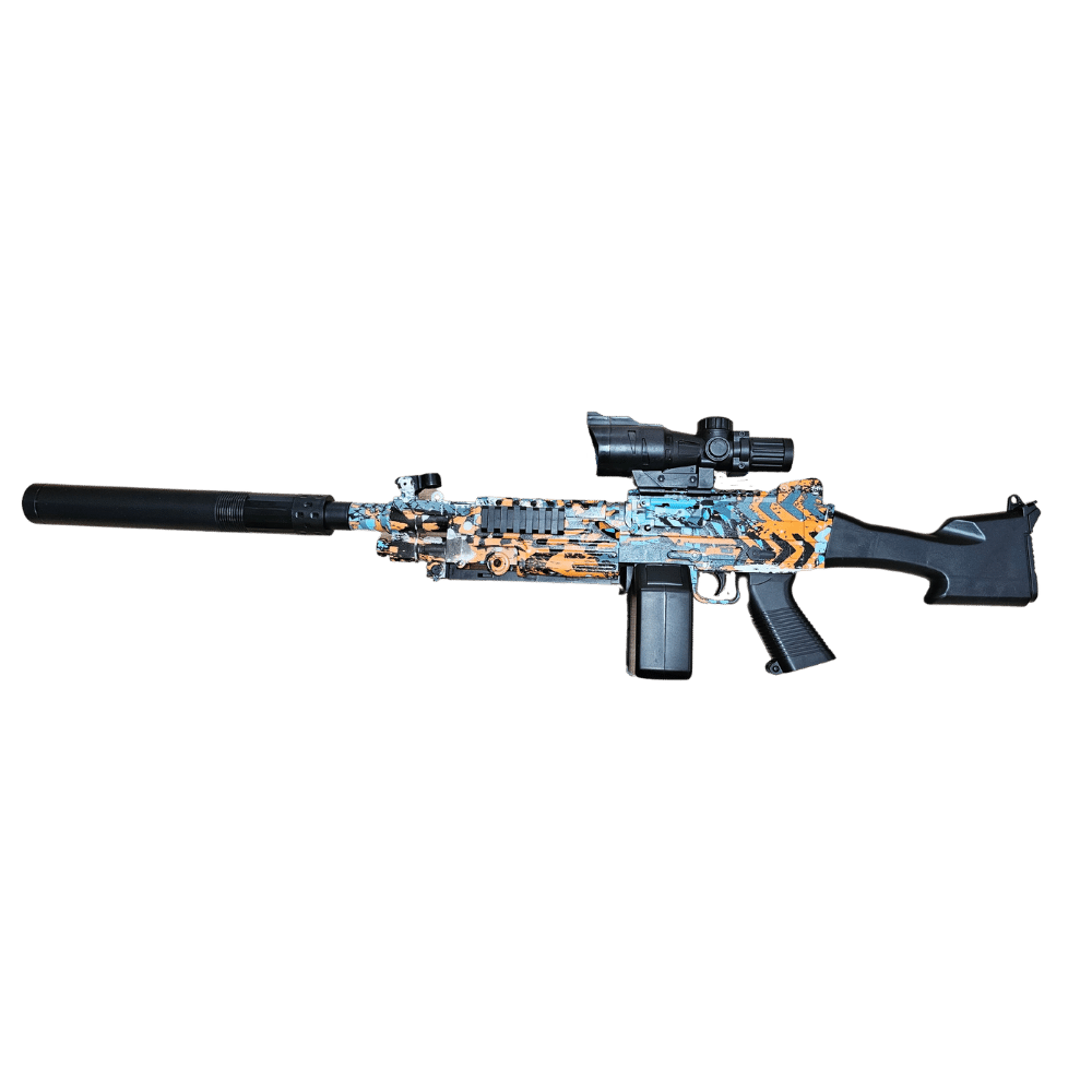 Gelgun M249, Blue/Orange