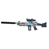 Gelgun M249, Blue/Orange