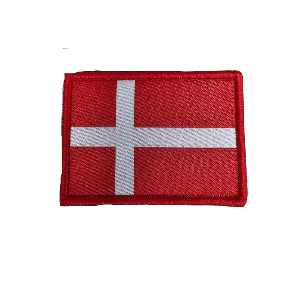 HH Woven Patch, Dannebrog w. Velcro