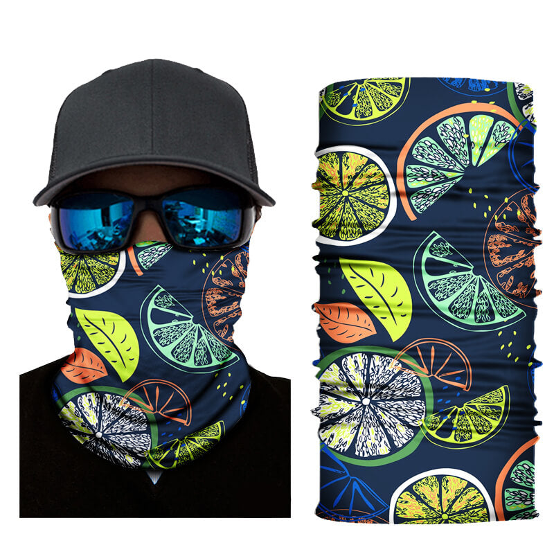 HH Neck Gaiter Digital, Citrus