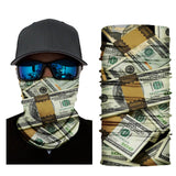 HH Neck Gaiter Digital, Dollar Stacks