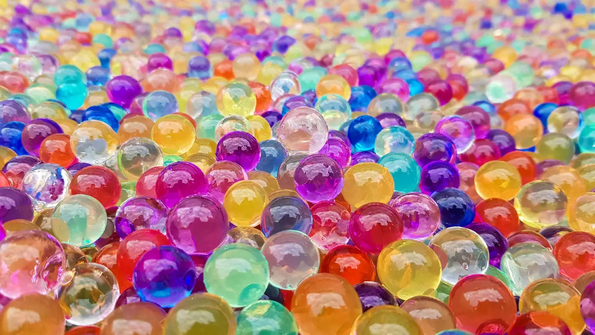 Gelballs for Gelblasters, 10.000 pcs Multicolor