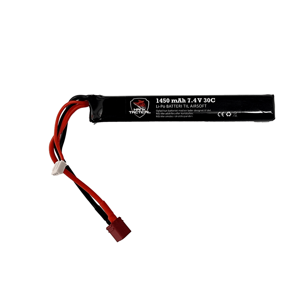 Hank Tactical, 7.4V LiPo, 1450 mAh, Stick, DEAN