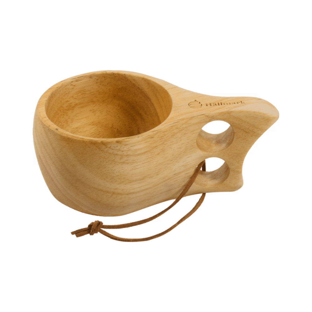 Hällmark Wooden cup with handle, 15cl