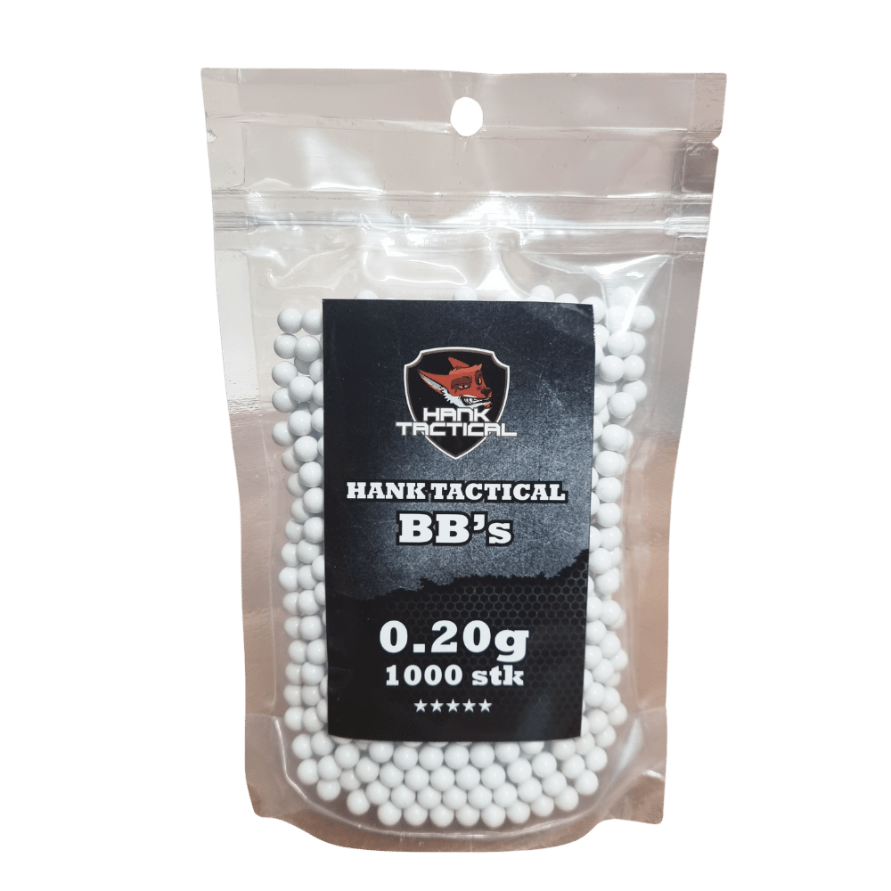 Hank Tactical BB's 0.20g, 1000 pcs