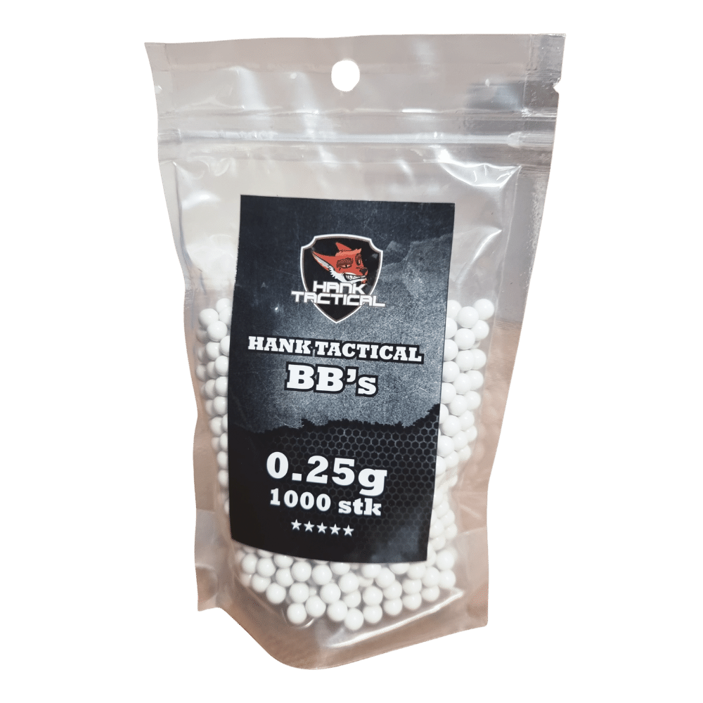 Hank Tactical BB's 0.25g, 1000 pcs