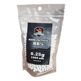 Hank Tactical BB's 0.25g, 1000 pcs