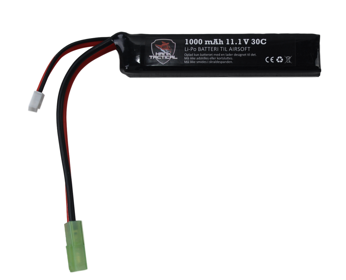 Hank Tactical, 11.1V LiPo, 1000 mAh, Stick