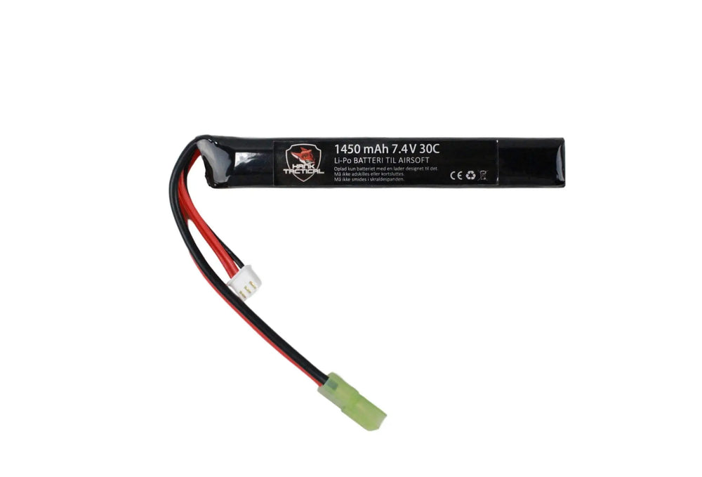 Hank Tactical 7.4V LiPo 1450 mAh stang til LMG
