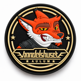 Hank Aulum PVC patch fra Hank Tactical på hvid baggrund