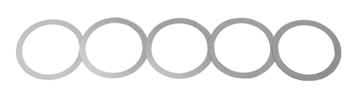 Hank Tactical Rail Shims, 5 pcs