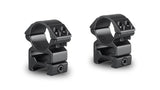 Hawke 1" Mounting Rings, High, Weaver/Picatinny