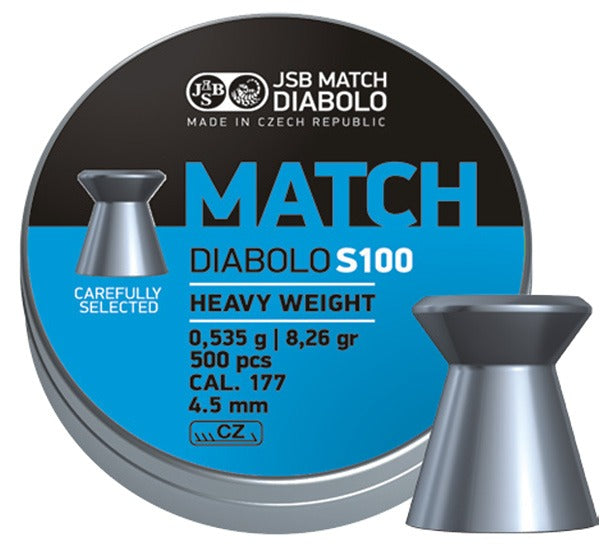 JSB Blue Match Diabolo shot, 500 pcs, 4.5mm(.177) 