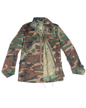 Woodland jacket with removable lining