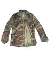 Woodland jacket with removable lining