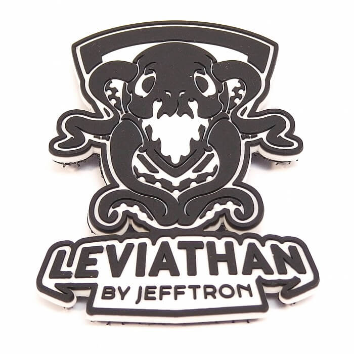 Jefftron Leviathan Patch, Black/White