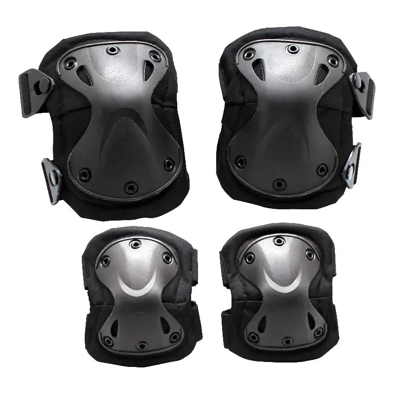 Knee and elbow protectors, Black