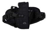 Thigh holster for pistol, right, Black