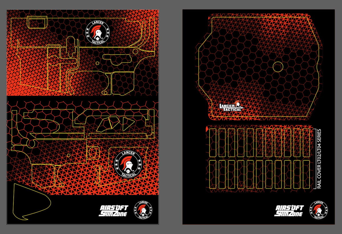 Lancer Tactical M4 Skin, Geometry