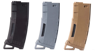 Lancer Speed Mid-Cap M4 Magazine, 130 Rounds, Red