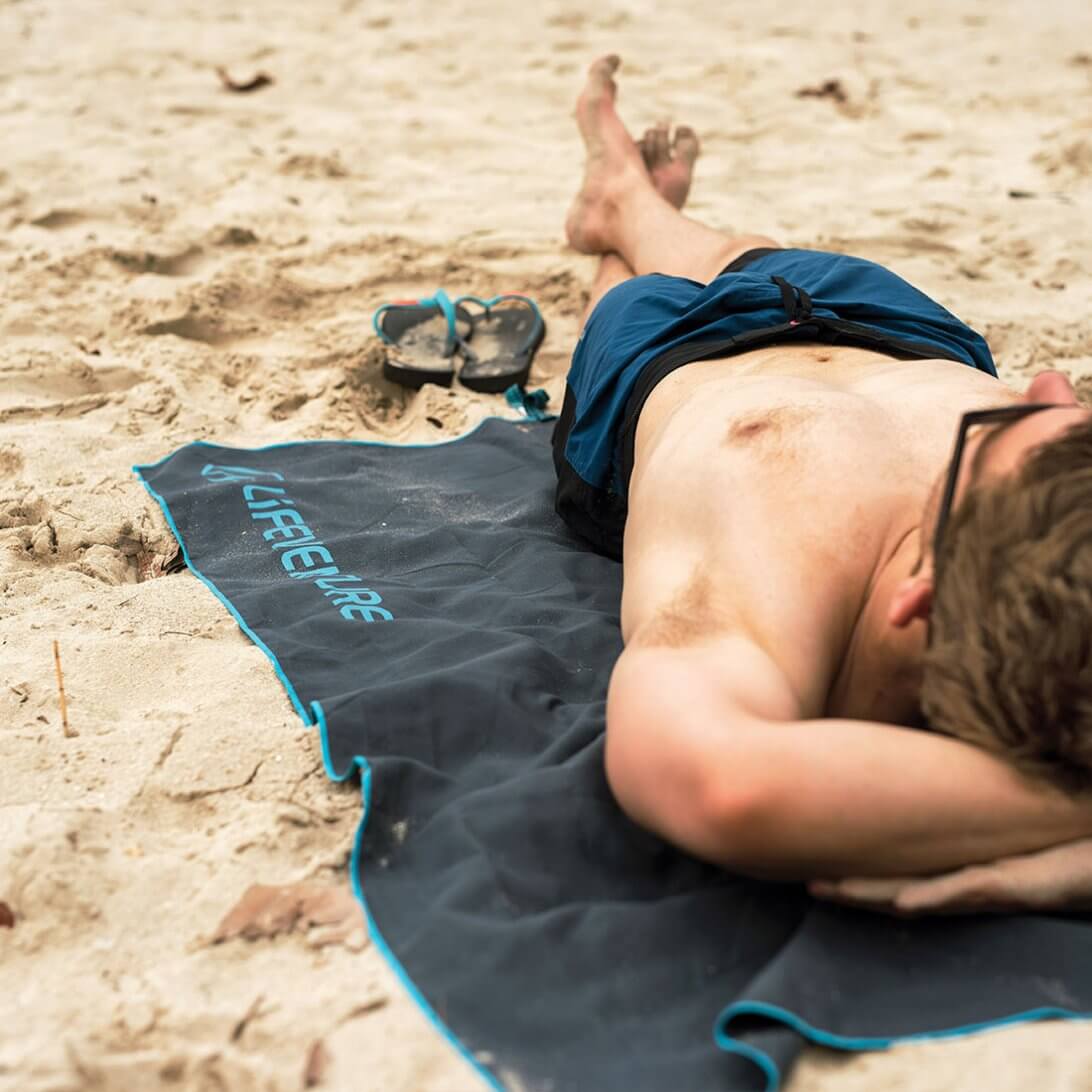 Lifeventure SoftFiber Towel, Grey, Large