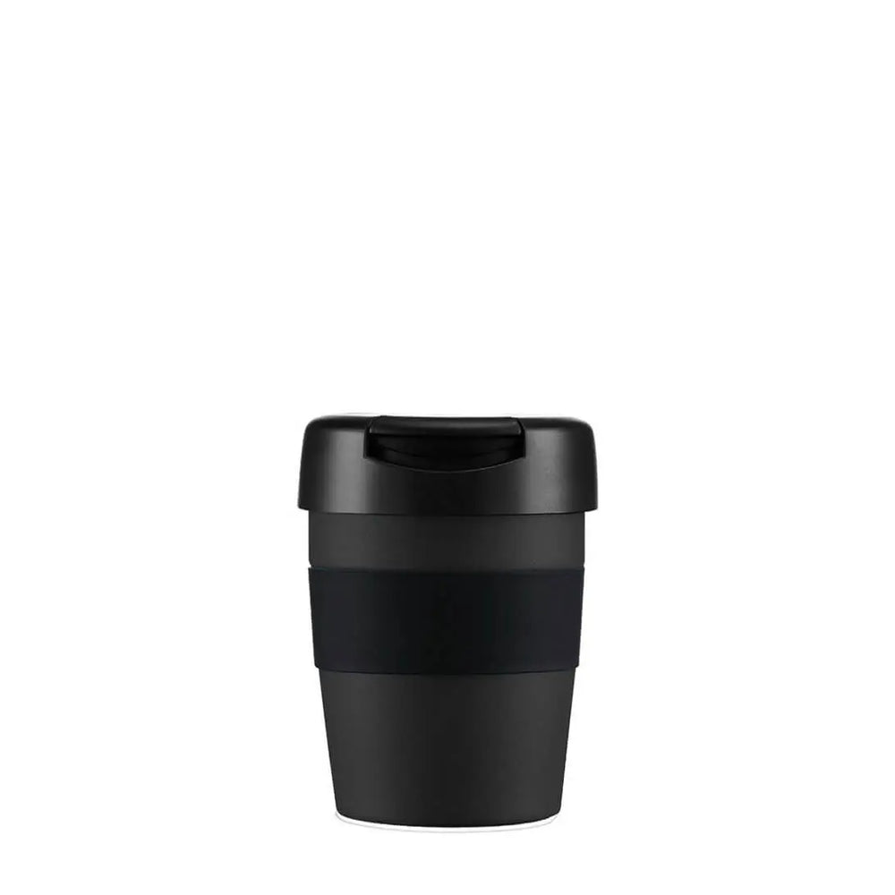 Lifeventure termo kaffekop 227 ml sort med flip låg