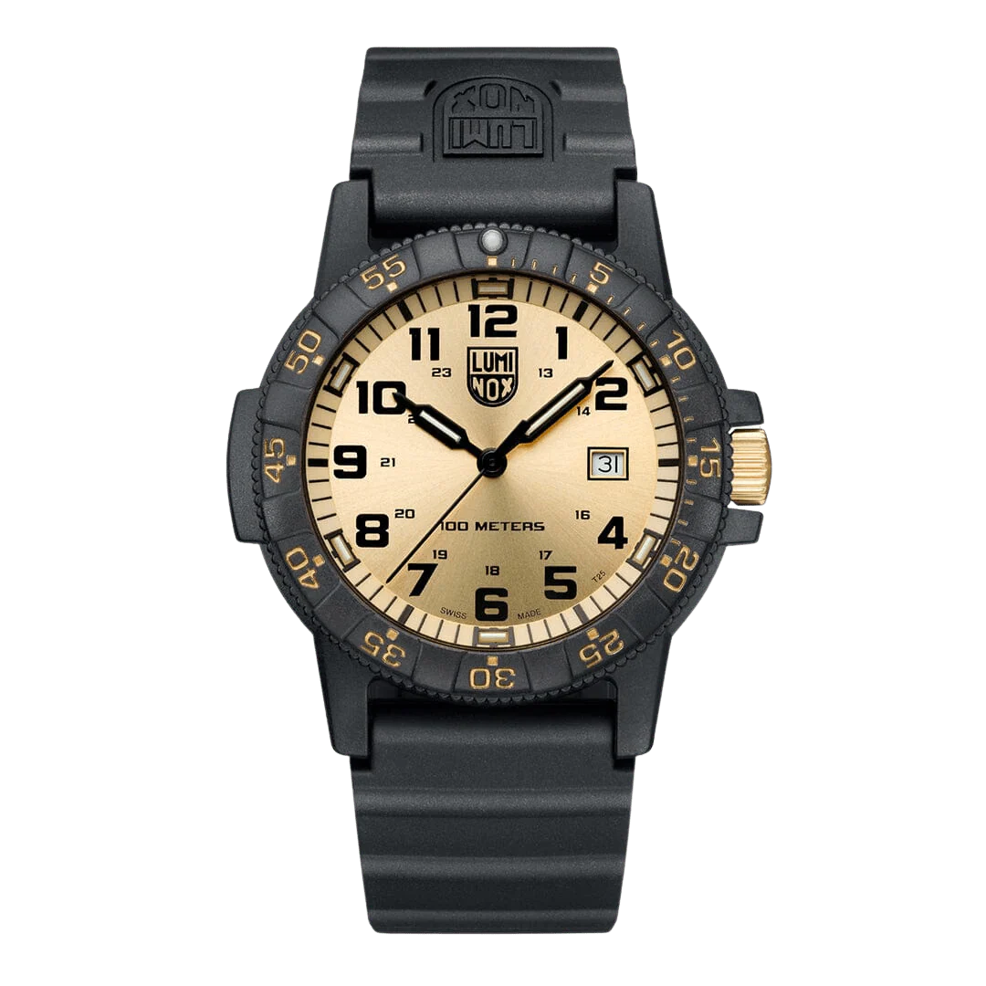 Luminox Leatherback Sea Turtle, Black/Champagne