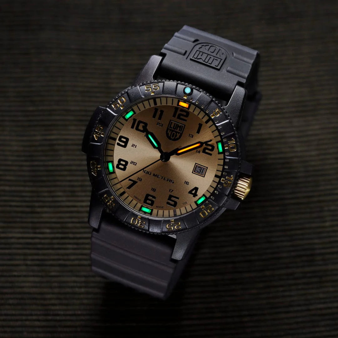 Luminox Leatherback Sea Turtle, Black/Champagne