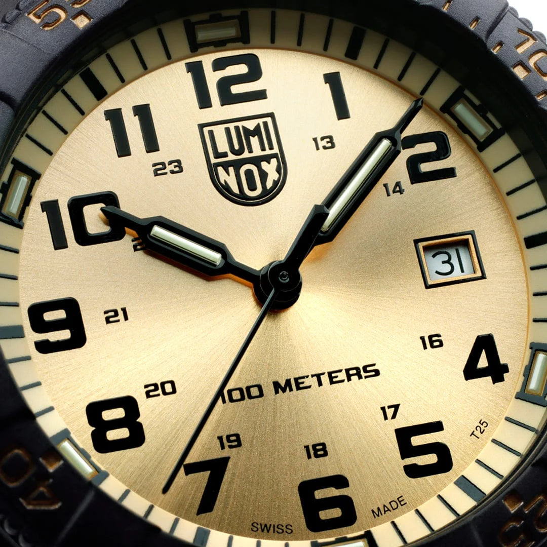 Luminox Leatherback Sea Turtle, Black/Champagne