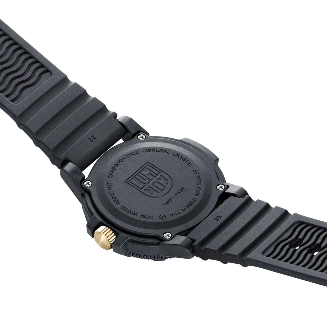 Luminox Leatherback Sea Turtle, Black/Champagne