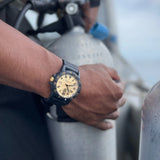 Luminox Leatherback Sea Turtle, Black/Champagne