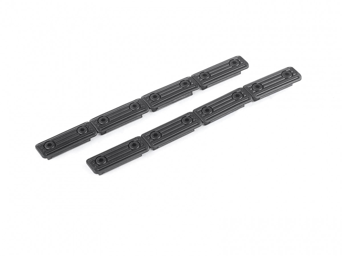 M-Lok Cover set, 2 pieces, Black