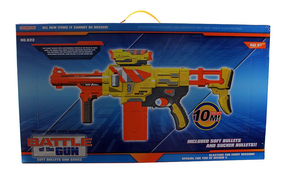 NERFrifle with glasses