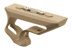 Metal CNC Short Angled Grip, Keymod, Dark Earth