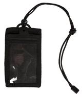 Mil-Tec ID Pocket with Lanyard, Black