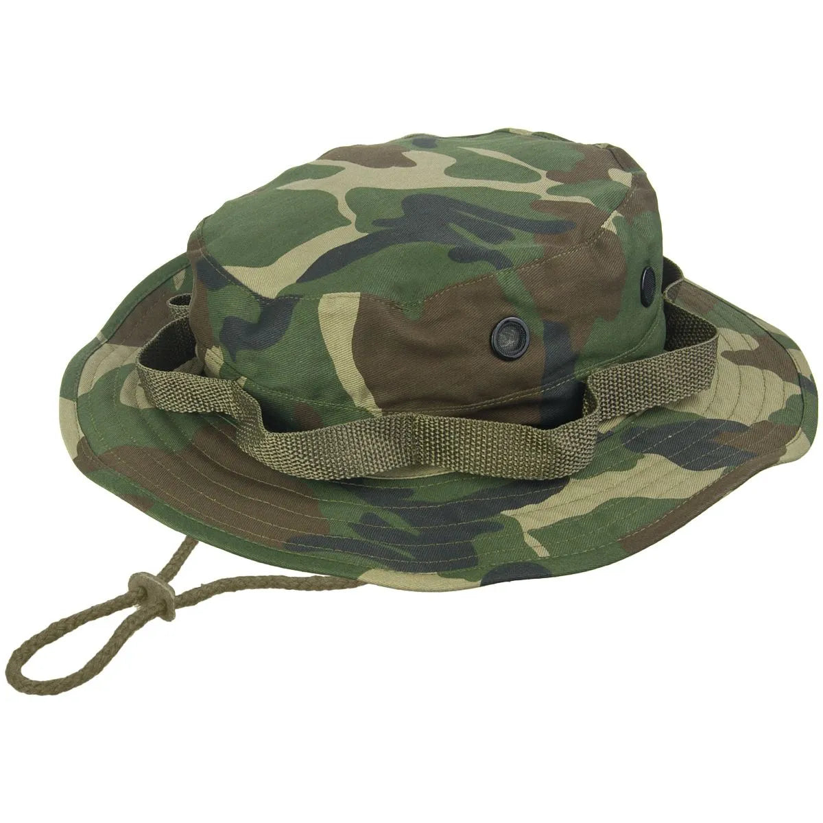 Miltec Woodland Bucket Hat, M