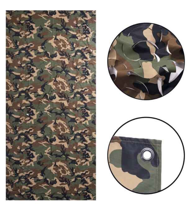 Miltec Woodland LaserCut Camouflage net