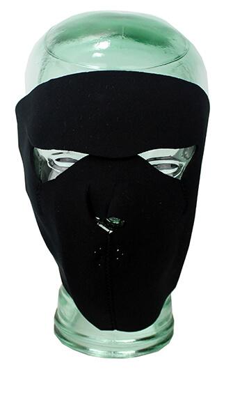 Neoprene face protector, Black