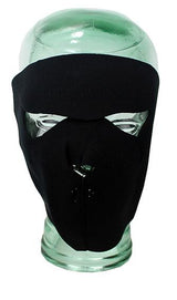 Neoprene face protector, Black