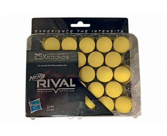Nerf Rival Refill foamballs, 25 pcs