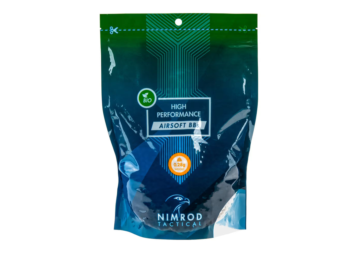 Nimrod Tactical 0,28G BIO, 3570 Skud, Hvid