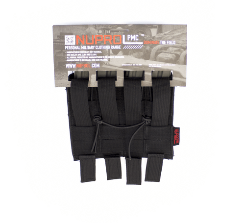 Nuprol PMC Double magazine pocket, M4, Black