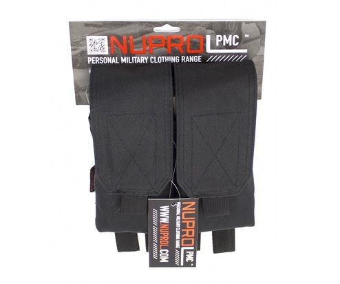 PMC M4 double magazine pouch, Black