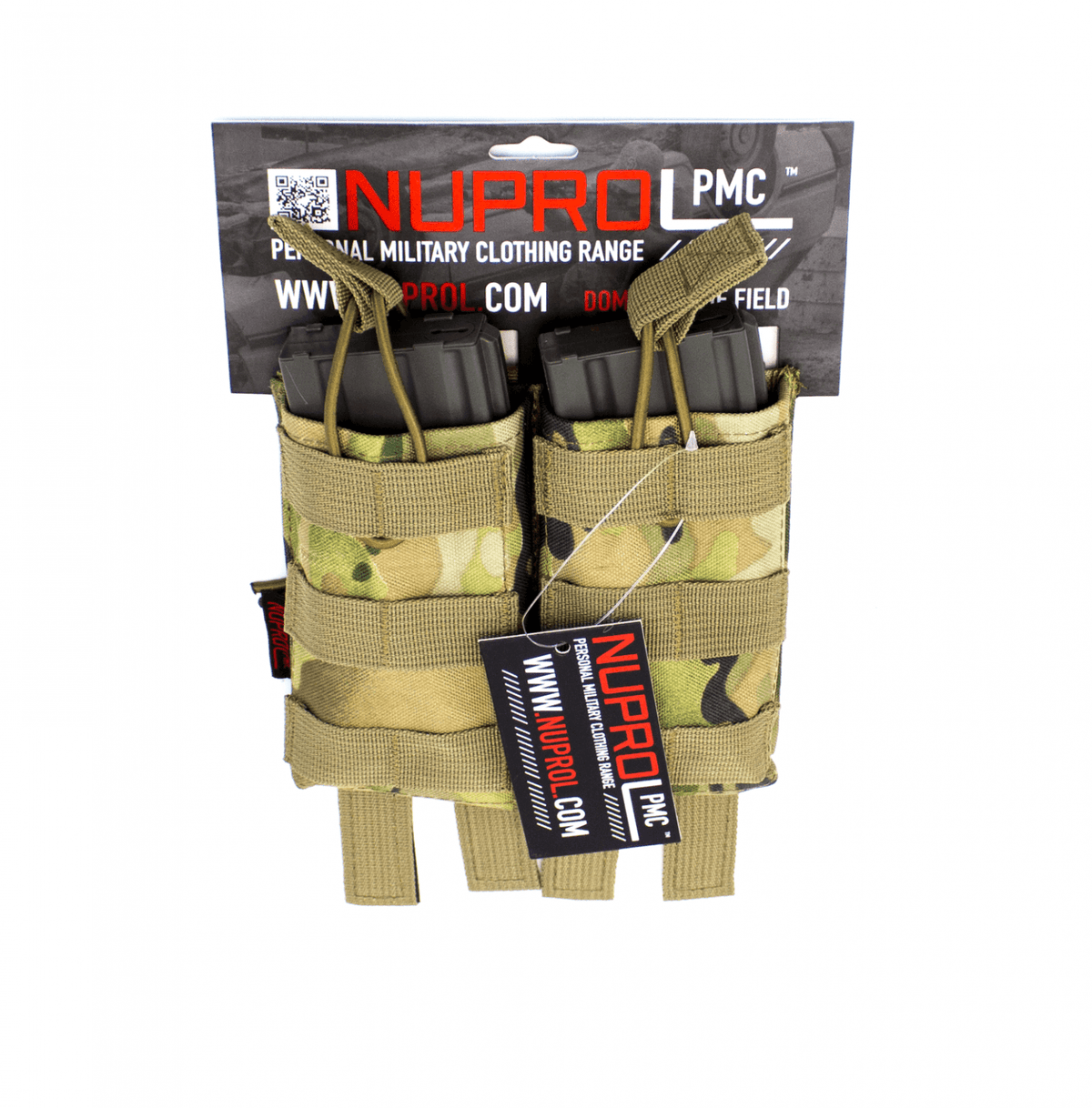 Nuprol PMC Double magazine pocket, M4, Multicam