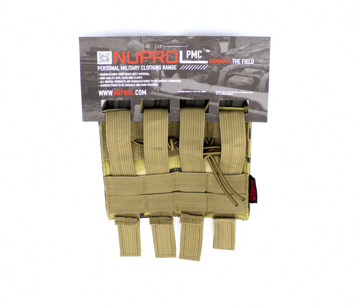 Nuprol PMC Double magazine pocket, M4, Multicam
